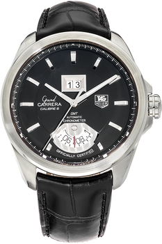 Grand Carrera Calibre 8 GMT Stainless Steel Automatic
