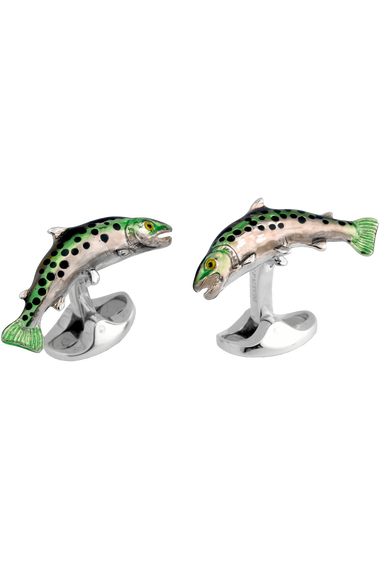 Trout Cufflinks