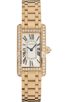 Tank Americaine Rose Gold Quartz