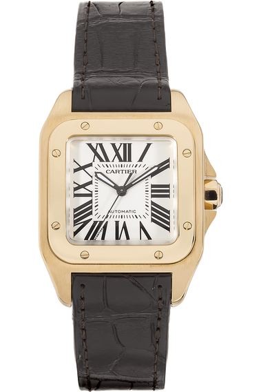 Santos 100 Yellow Gold Automatic