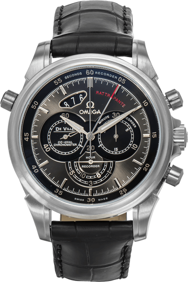 Pre Owned Omega De Ville Chronoscope Co Axial Rattrapante Stainless Steel Automatic