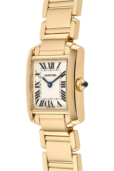 Tank Francaise Yellow Gold Quartz