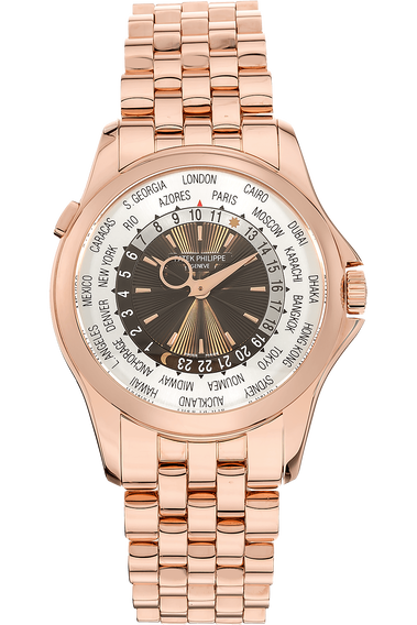 World Time Reference 5130 Rose Gold Automatic