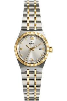 Tudor Royal Yellow Gold and Stainless Steel Automatic