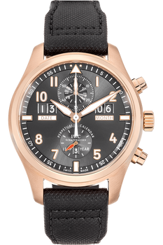 Pilot&#39;s Perpetual Calendar Digital Spitfire Rose Gold Automatic