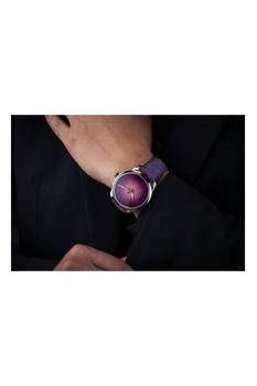 Endeavour Centre Seconds Concept Purple Enamel