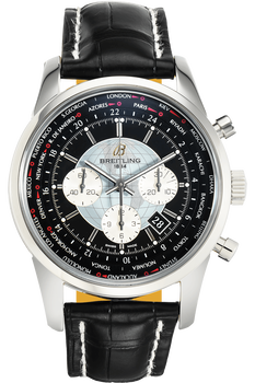 Transocean Chronograph Unitime Stainless Steel Automatic