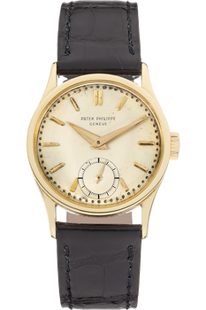 Calatrava Reference 96 Circa 1953 Yellow Gold Manual
