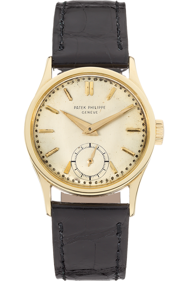 Calatrava Reference 96 Circa 1953 Yellow Gold Manual