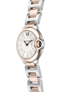 Ballon Bleu Rose Gold and Stainless Steel Quartz