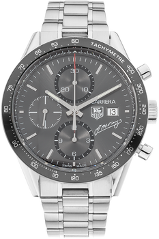 Carerra Chronograph Fangio Limited Edition Stainless Steel