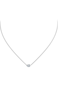 The Forevermark Tribute&trade; Collection Pear Diamond Necklace &#40;.33 ct tw&#41;
