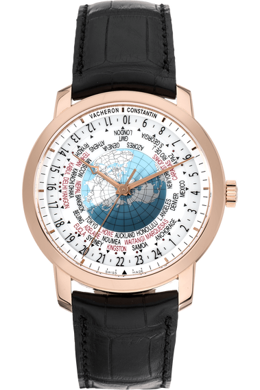 Patrimony Traditionnelle World Time Rose Gold Automatic