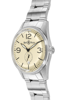 BR 123 Original Beige Stainless Steel Automatic