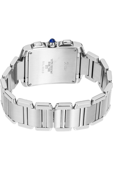 Tank Francaise Chronograph Stainless Steel Quartz