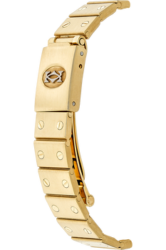 Santos Ronde Circa 1980's Yellow Gold Automatic