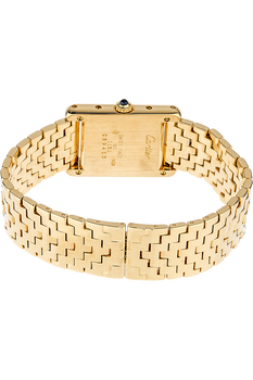 Tank LC Pyramid Yellow Gold Quartz