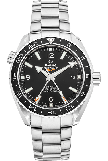 Seamaster Planet Ocean Co-Axial GMT Stainless Steel Automatic
