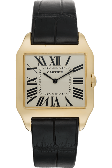 Santos Dumont Yellow Gold Manual