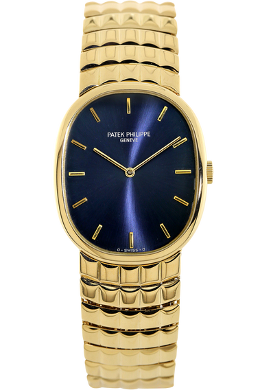 Pre Owned Patek Philippe Ellipse Reference 3848 Yellow Gold Manual