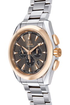 Seamaster Aqua Terra Co-Axial Chronograph Rose Gold and Stainless Steel Automatic