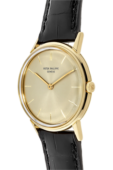 Calatrava Reference 3416 Circa 1960s Yellow Gold Manual