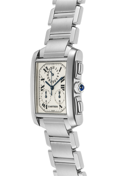 Tank Francaise Chronograph Stainless Steel Quartz