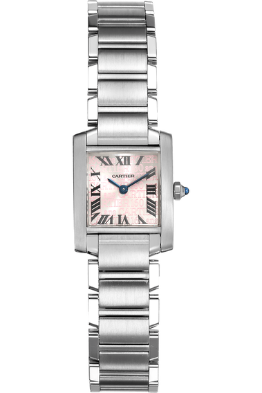 Tank Francaise 160th Anniversary Stainless Steel Quartz