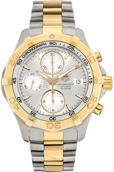 Aquaracer Chronograph Yellow Gold and Stainless Steel