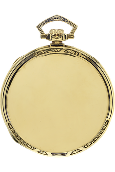 Pocket Watch Circa 1940s Yellow Gold Manual