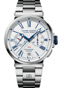 Marine Chronograph Annual Calendar 43mm Stainless Steel