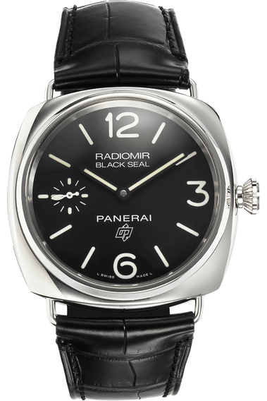 Radiomir Black Seal Logo Stainless Steel Manual