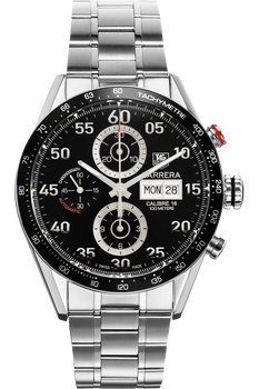 Carrera Calibre 16 Day-Date Chronograph Stainless Steel Automatic