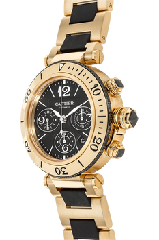 Pasha Seatimer Chronograph Yellow Gold Automatic
