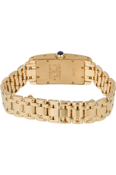 Tank Americaine Yellow Gold Quartz
