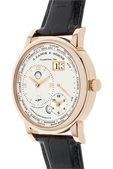 Lange 1 Time Zone Rose Gold Manual