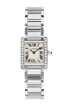 Tank Francaise Stainless Steel Quartz