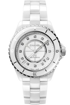 white chanel ceramic watch