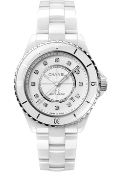 chanel watch j12 white ceramic
