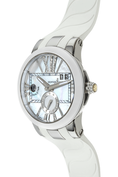 Executive Dual Time Stainless Steel Automatic