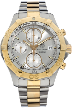 Aquaracer Chronograph Yellow Gold and Stainless Steel