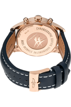 Transocean Unitime Chronograph Rose Gold Automatic
