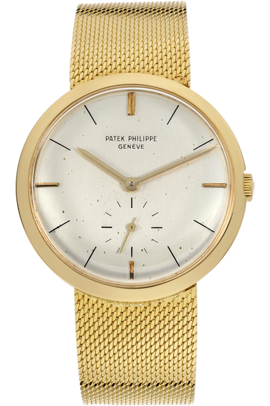 Calatrava Reference 3477 Circa 1960&#39;s Yellow Gold Manual
