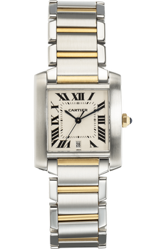 Tank Francaise Yellow Gold and Stainless Steel Automatic