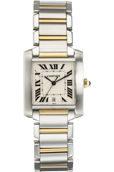 Tank Francaise Yellow Gold and Stainless Steel Automatic