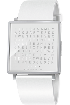 QLOCKTWO QLOCKTWO W Snowflake White
