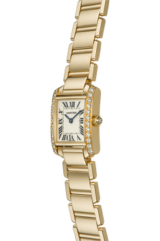Tank Francaise Yellow Gold Quartz
