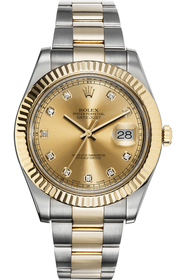 Datejust II with papers Yellow Gold and Stainless Steel Automatic
