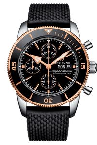 Superocean Heritage II Chronograph 44 Steel & Rose Gold