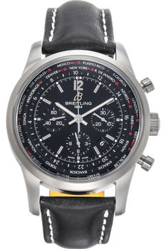 Transocean Chronograph Unitime Stainless Steel Automatic